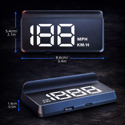 DriveTech® HUD Pro | Холограмен дигитален километраж за кола
